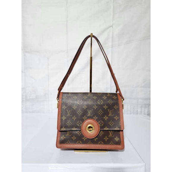 Authentic Louis Vuitton Vintage Raspail Monogram Shoulder bag Brown - Picture 1 of 16